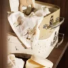 Jollein Muslinfilt 70x70 cm Tiny Park 3 st