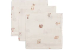 Jollein Muslin Tvättlapp 31x31 cm Animal Friends 3 st