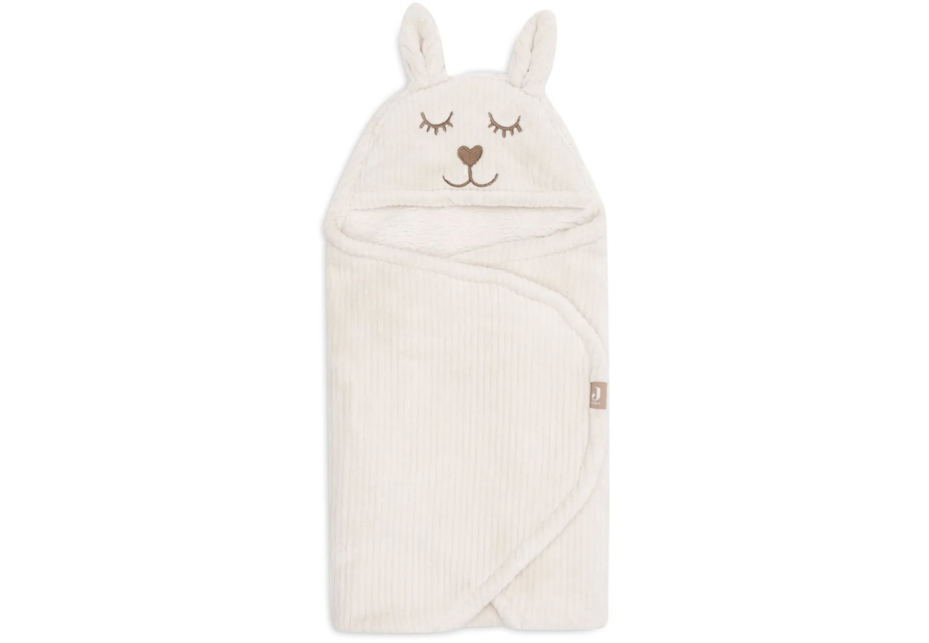 Jollein Omlottåkpåse Bunny Cloudy Rib Oatmeal
