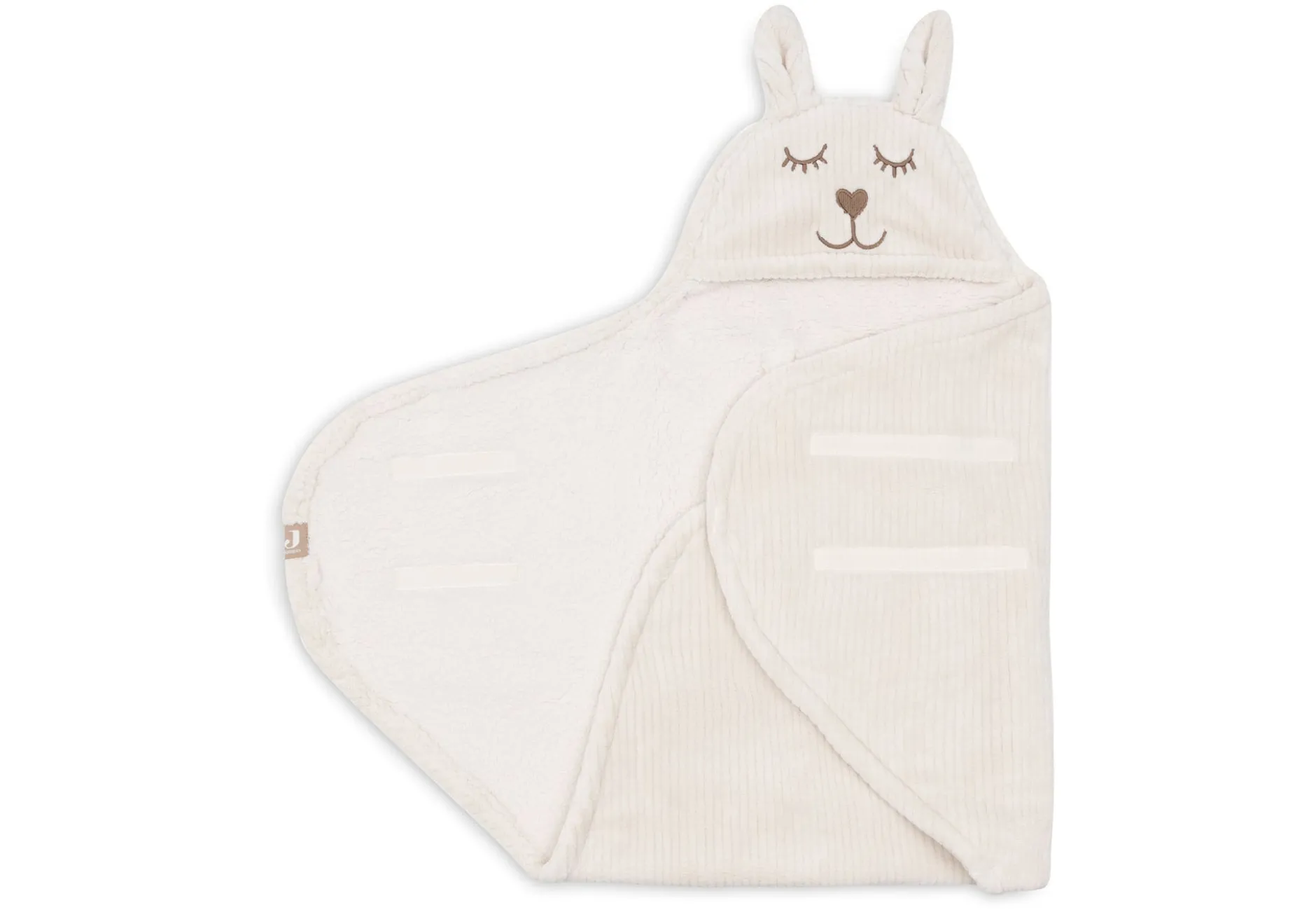 Jollein Omlottåkpåse Bunny Cloudy Rib Oatmeal