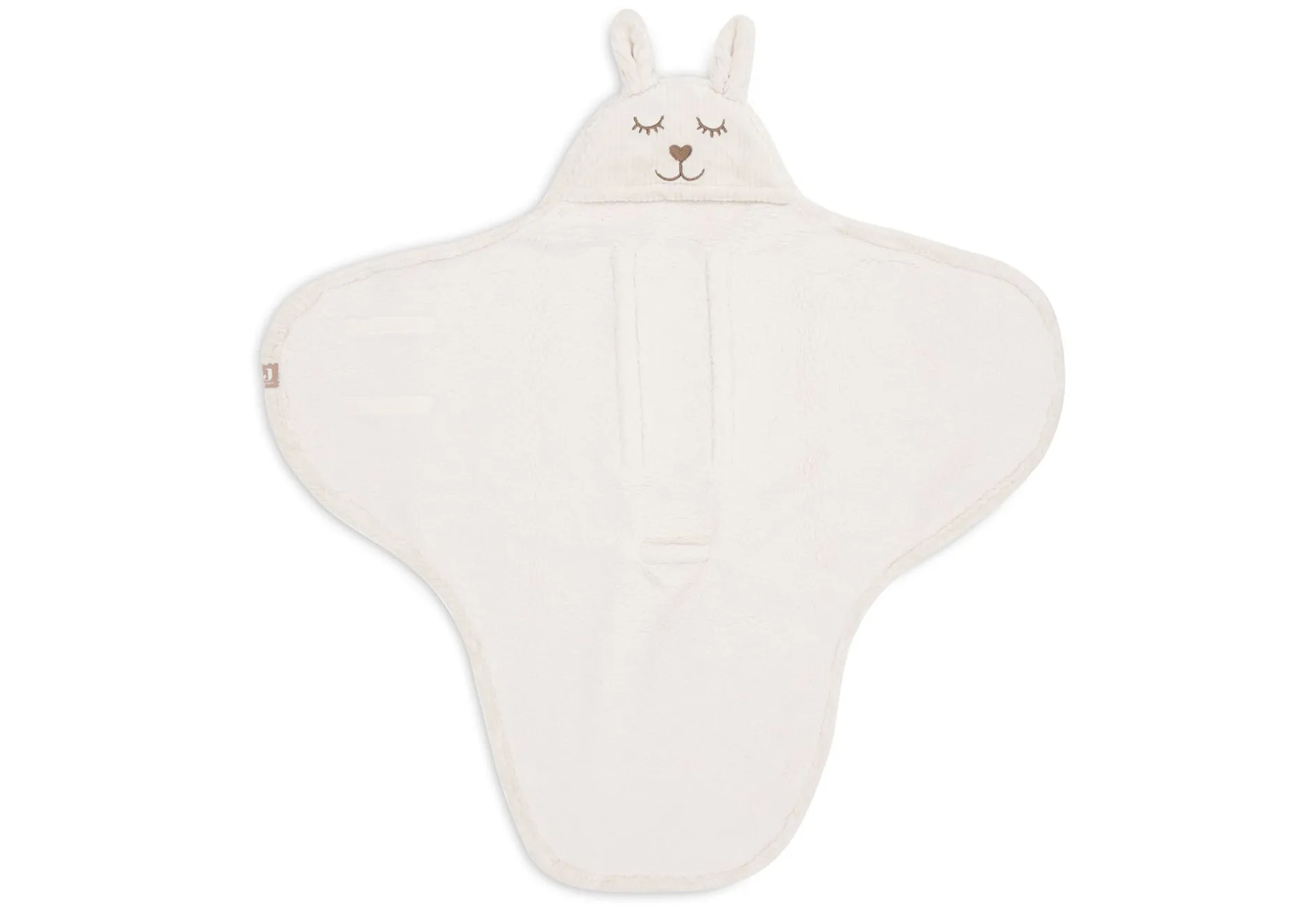 Jollein Omlottåkpåse Bunny Cloudy Rib Oatmeal