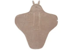 Jollein Omlottåkpåse Bunny Cloudy Rib Milky Coffee