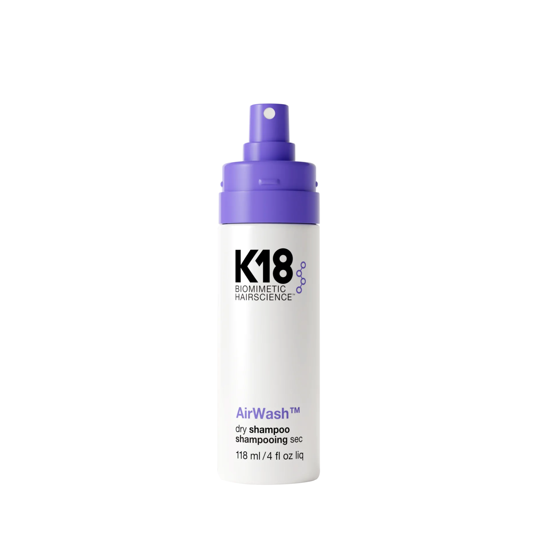 K18 AirWash Dry Shampoo 118 ml