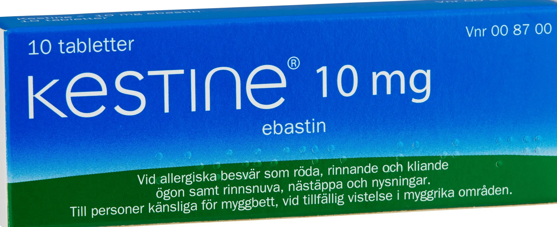 Kestine filmdragerad tablett 10 mg 10 st