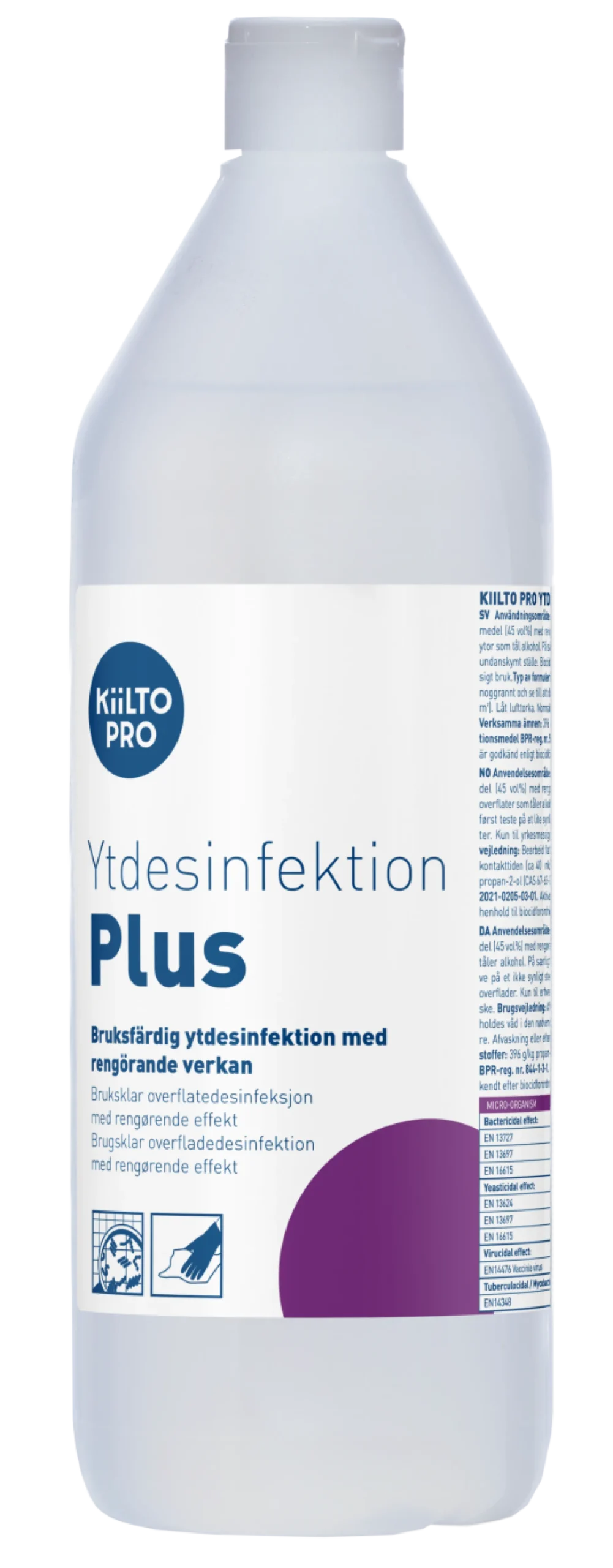 Kiilto Pro Ytdesinfektion Plus 1000 ml
