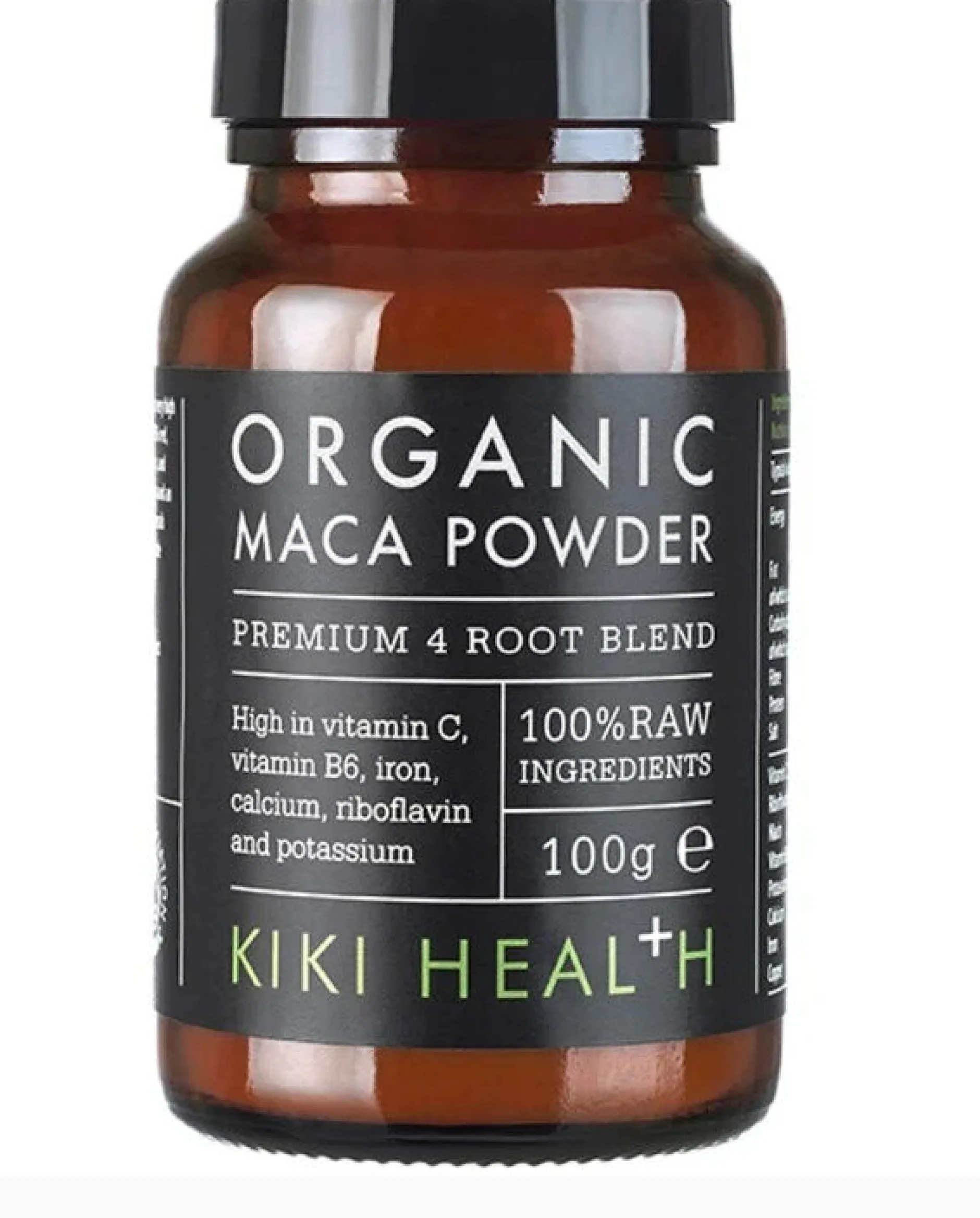 Kiki Health Organic Premium 4 Root Maca Powder 100g