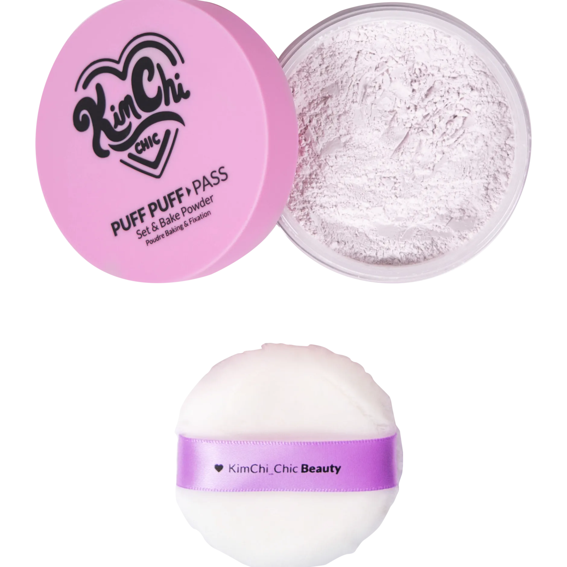 KimChi Chic Beauty Puff Puff Pass Loose Setting Powder Ivander 24 g
