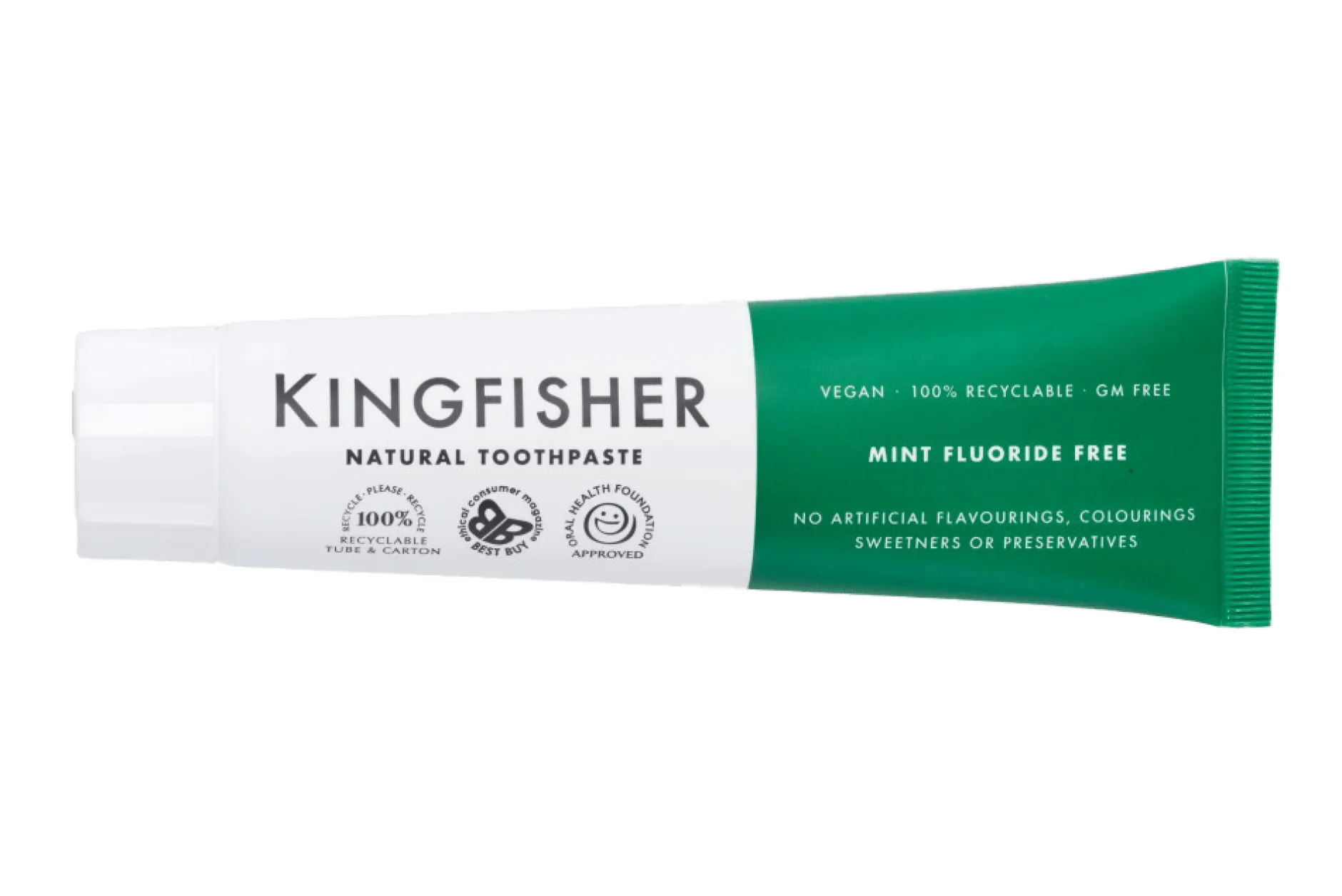 Kingfisher Mint Tandkräm Utan Fluor 100 ml