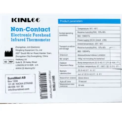 KINLee FT3010 Elektronisk Infraröd Panntermometer