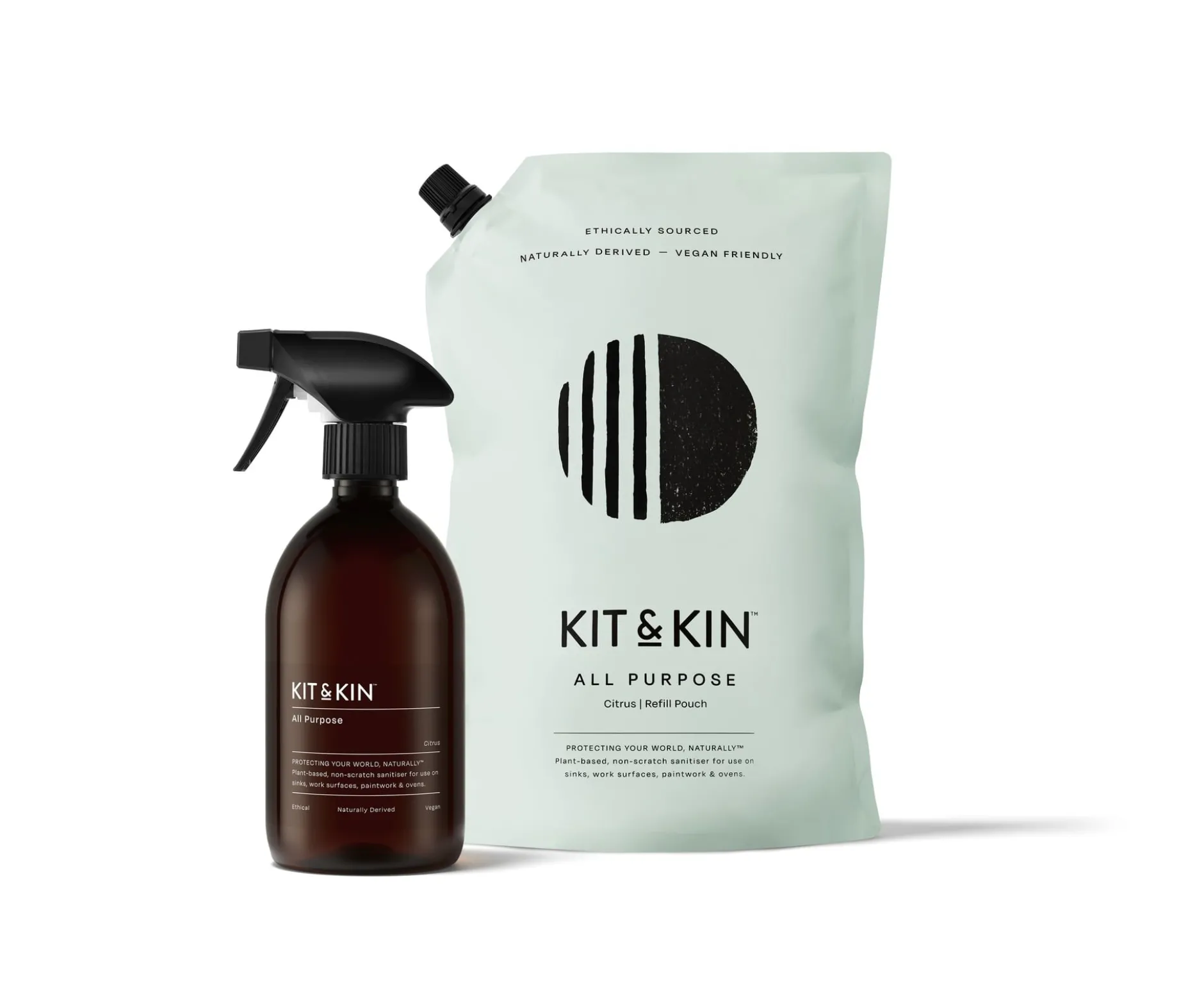 Kit & Kin Allrengöring Citrus Refill 1 liter