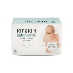 Kit & Kin Hypoallergena Blöjor Stl 1: 2-5 kg 38 st