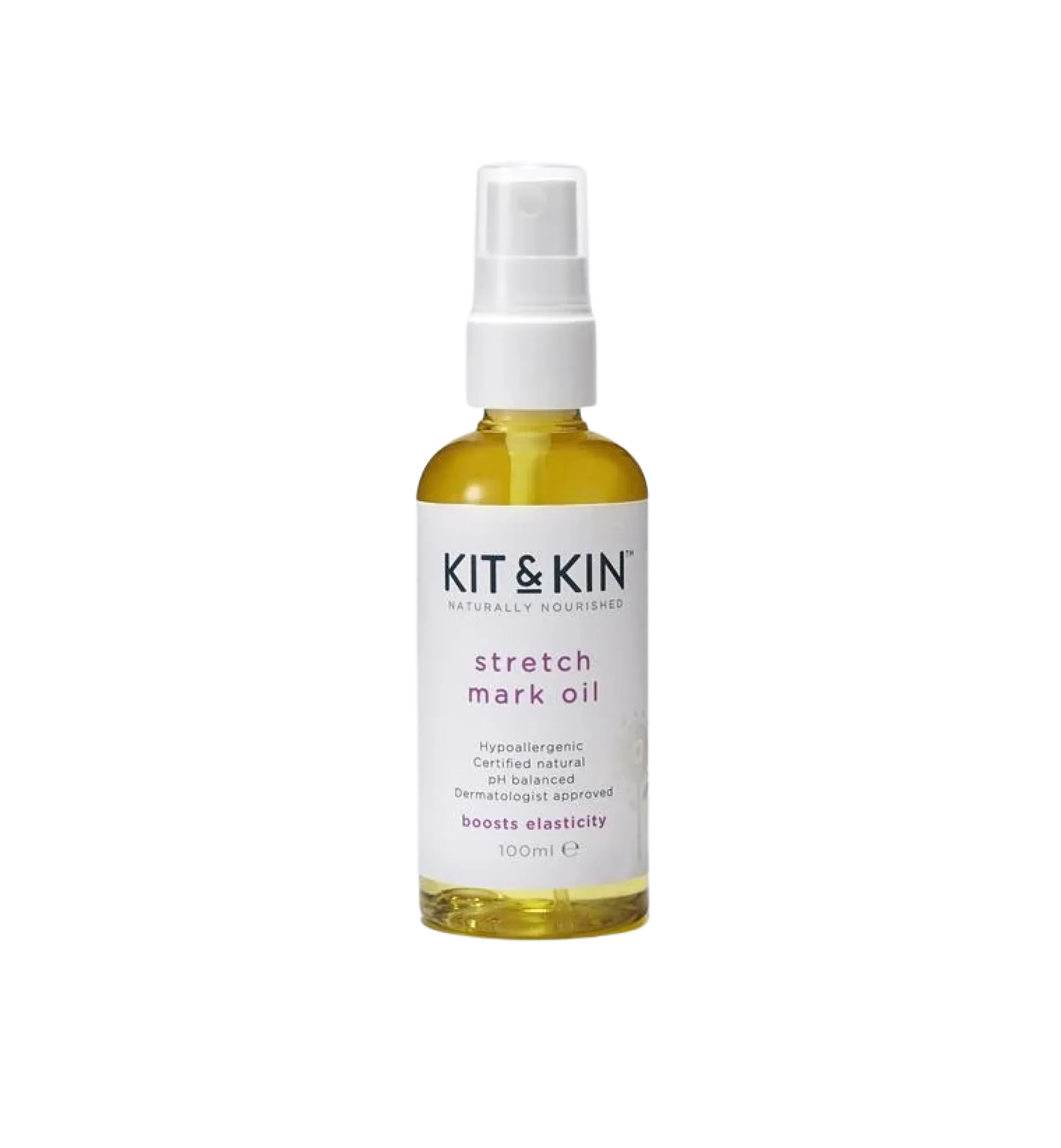 Kit & Kin Stretch Mark Oil till Gravidmagen 100 ml