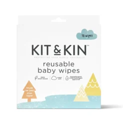 Kit & Kin Återanvändbara Babyservetter 10 st