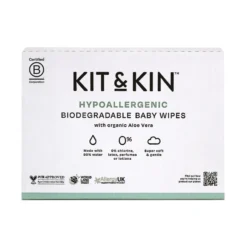 Kit & Kin Våtservetter 10x60 st