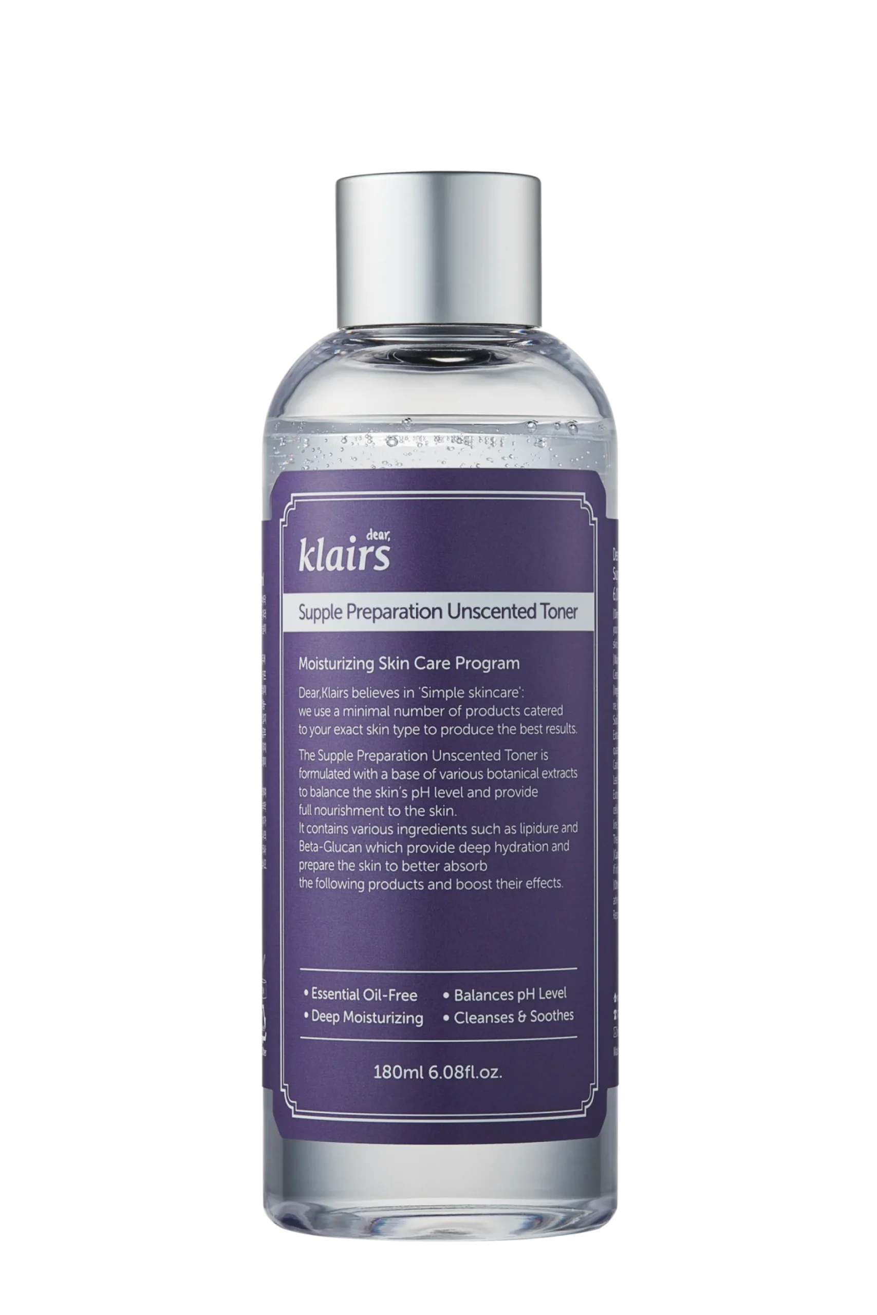 Klairs Supple Preparation Unscented Toner 180 ml