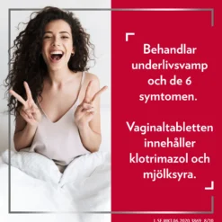 Kombinationsförpackning Mjuk Vaginalkapsel 500mg 1 st + 20g Vaginalkräm 10mg/g