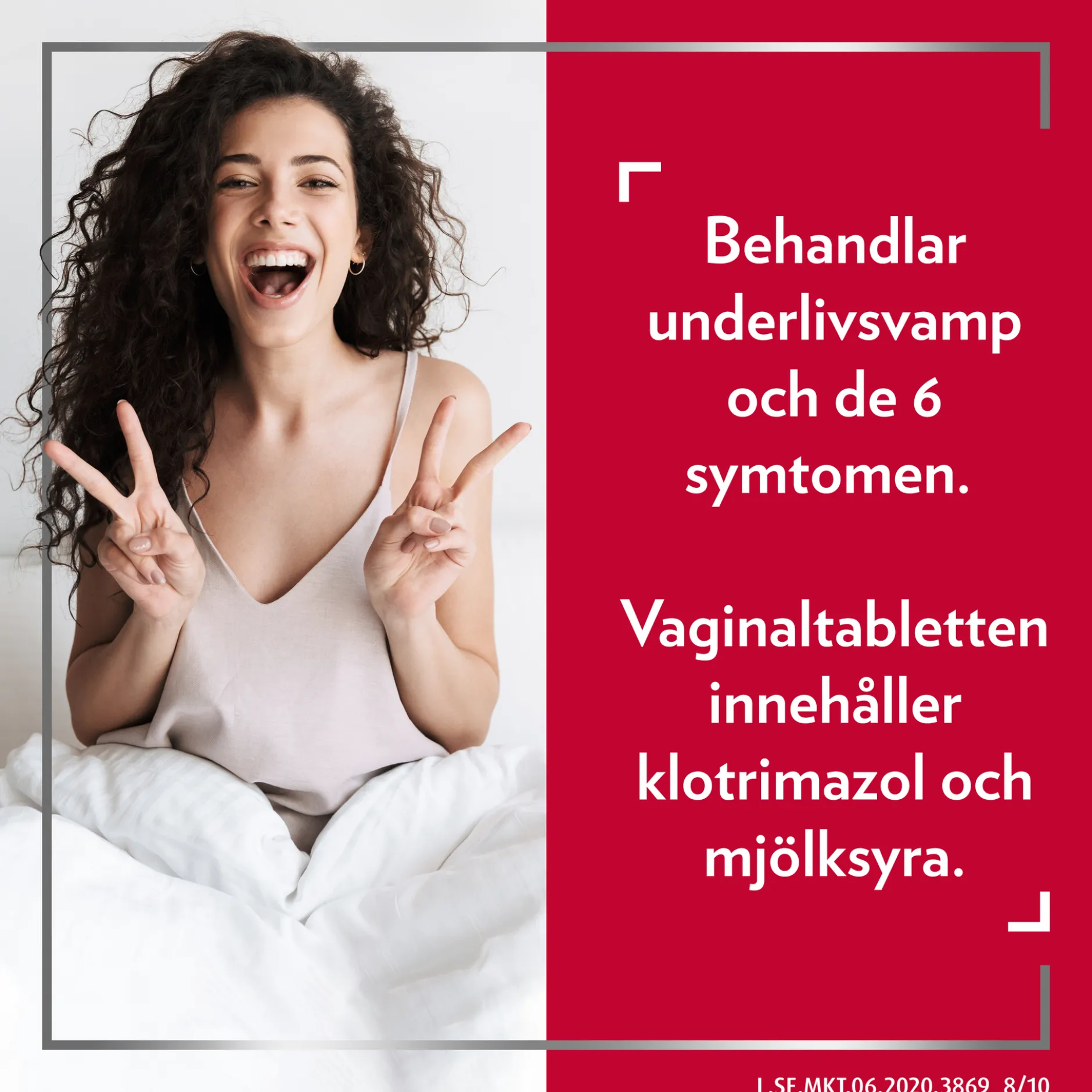 Kombinationsförpackning Vaginaltabletter 200 mg 3 st +20 g Kräm 10 mg/g