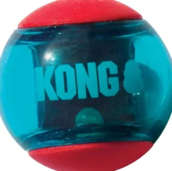 KONG Squeezz Actionball Red S 3 st 5 cm