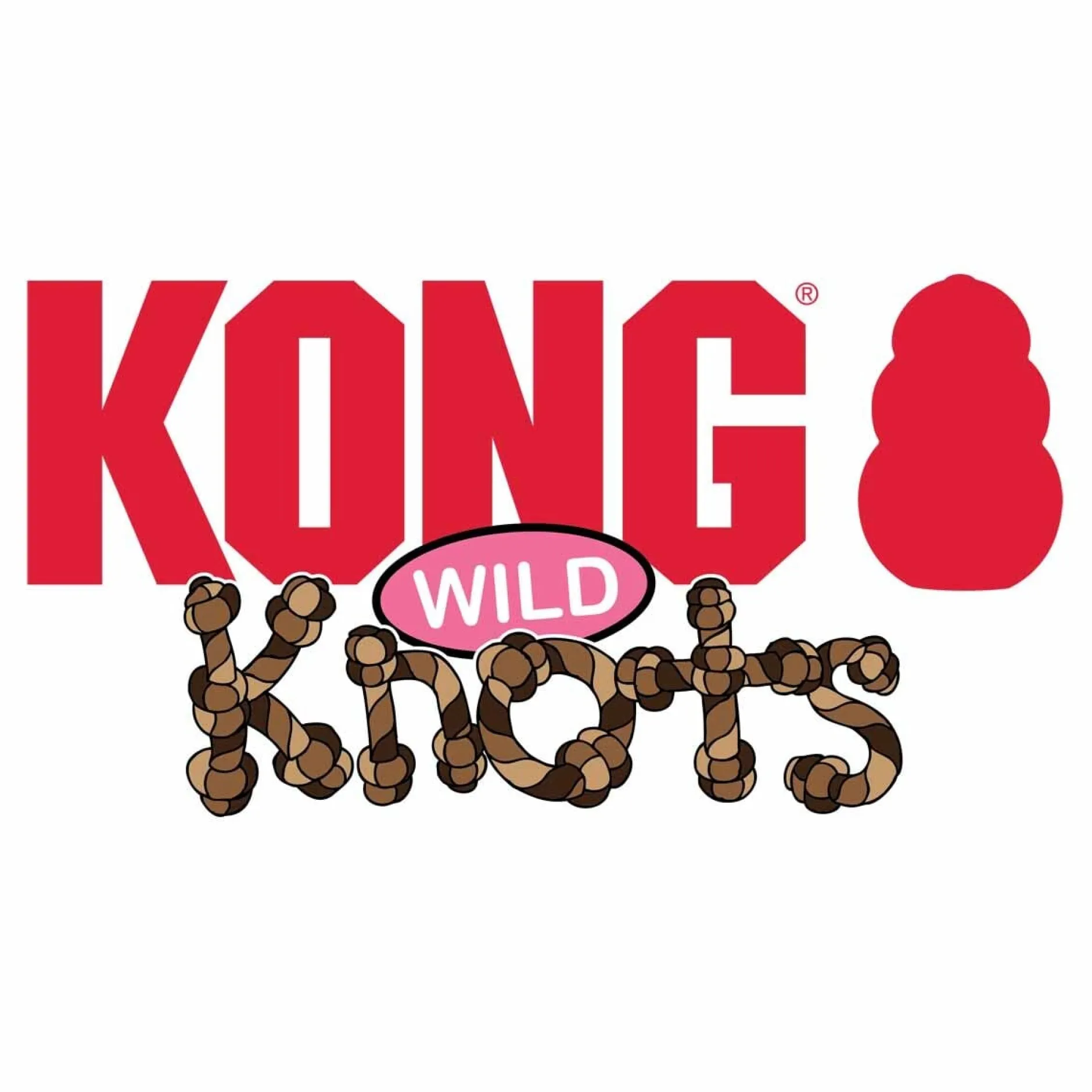KONG Wild Knots Giraffe S/M 24x20,5x9 cm