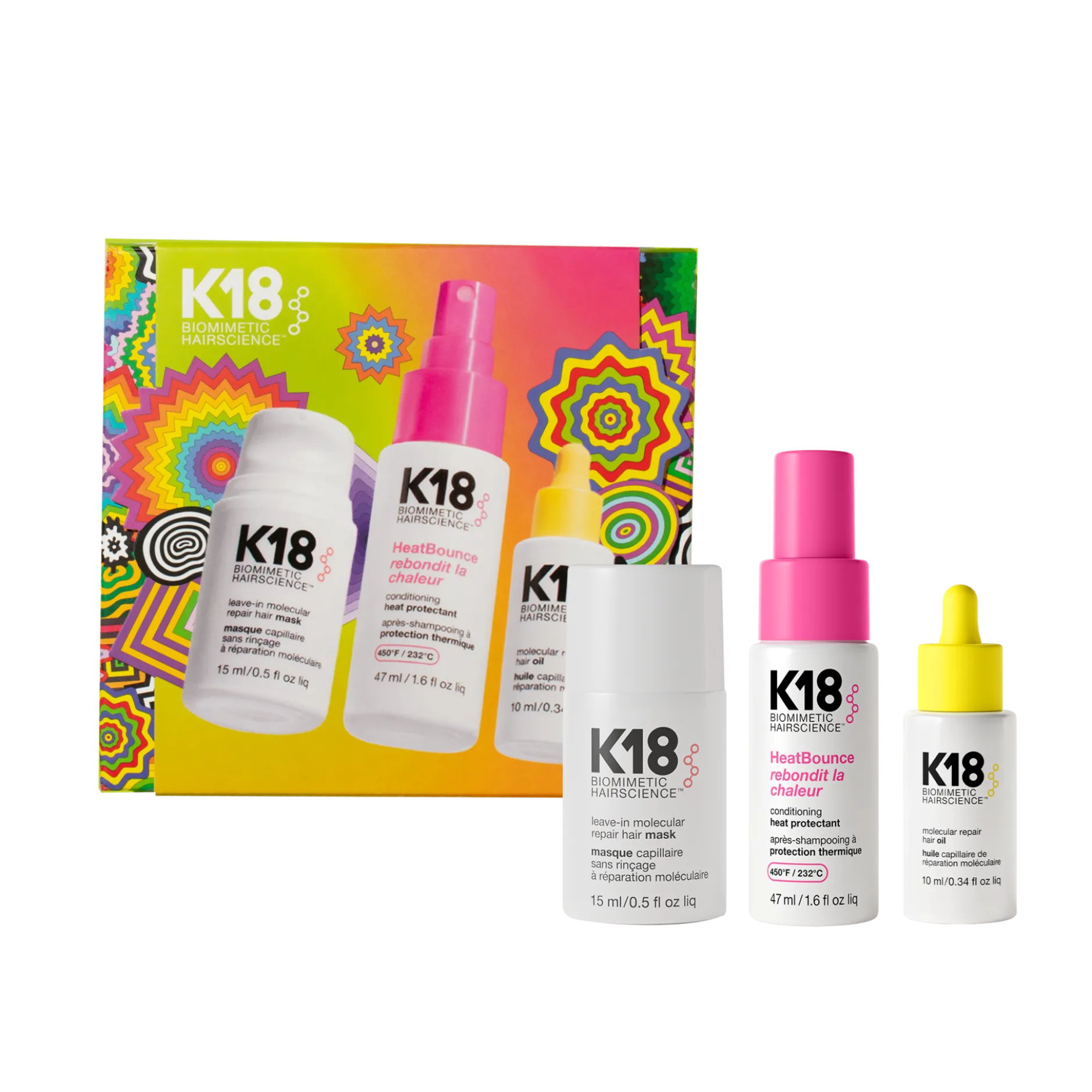 K18 Repair, Protect + Smooth Set