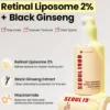 K-Secret SEOUL 1988 Serum : Retinal Liposome 2% + Black Ginseng 30 ml