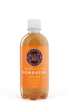 Kultures Kombucha Ingefära & Lime 400 ml