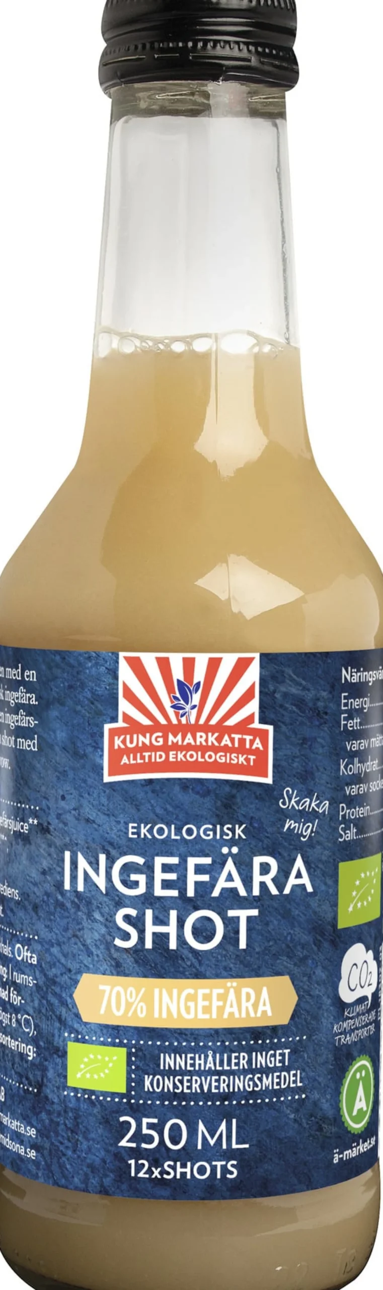 Kung Markatta Ingefära Shot 250 ml