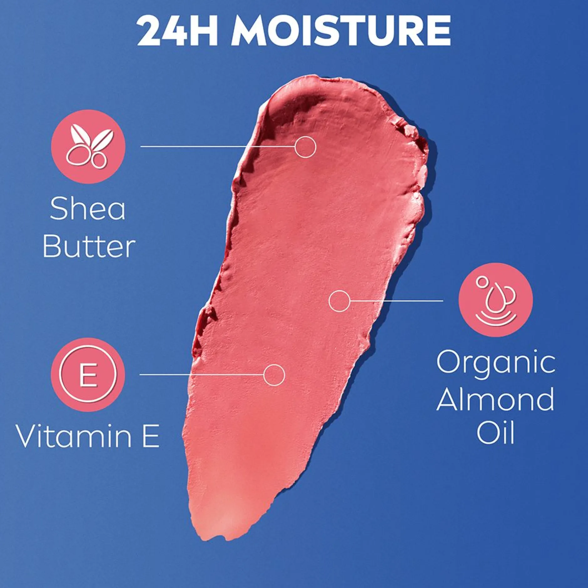 Labello Läppbalsam Caring Beauty Rose-Nude 4,8 g