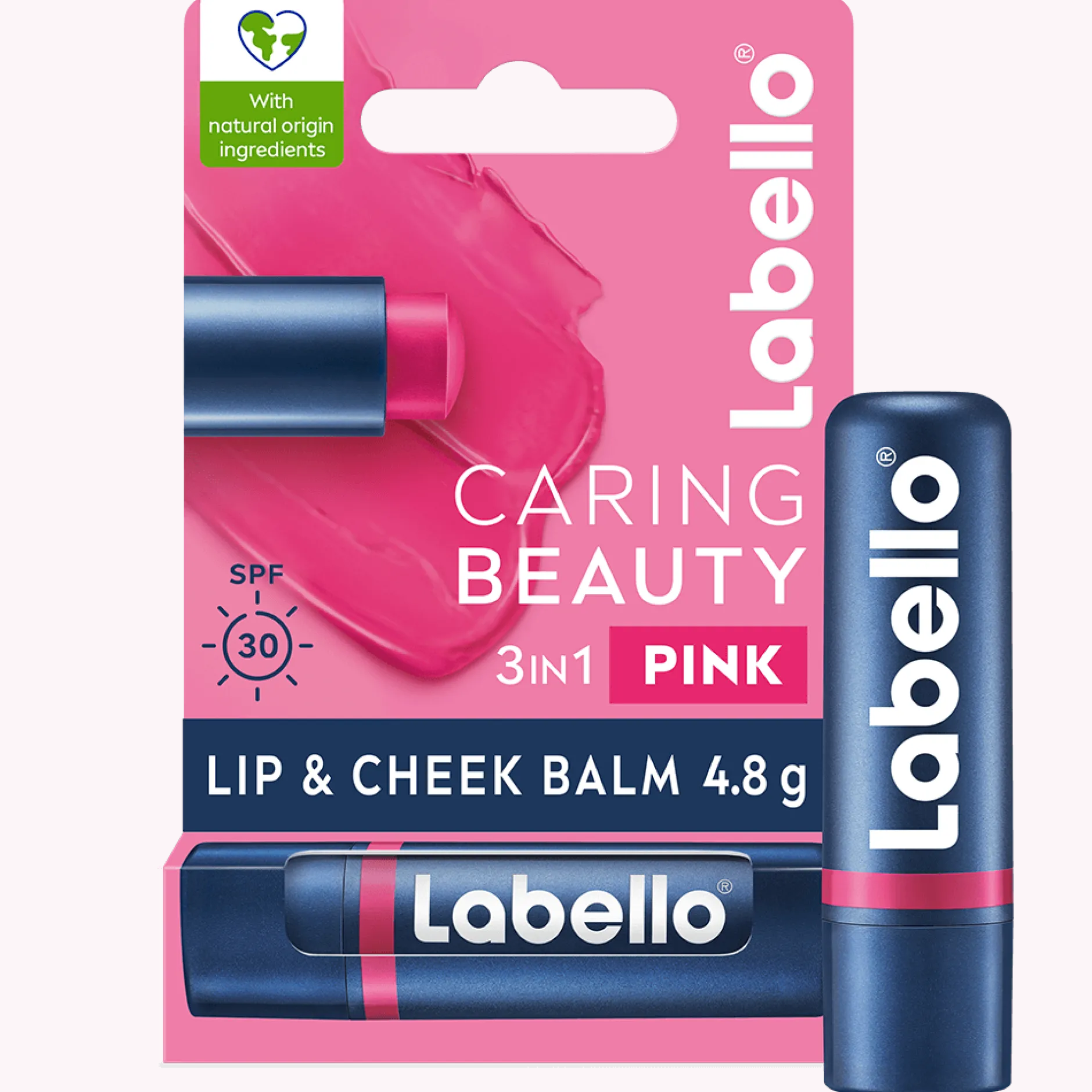 Labello Läppbalsam Caring Beauty Pink 4,8 g