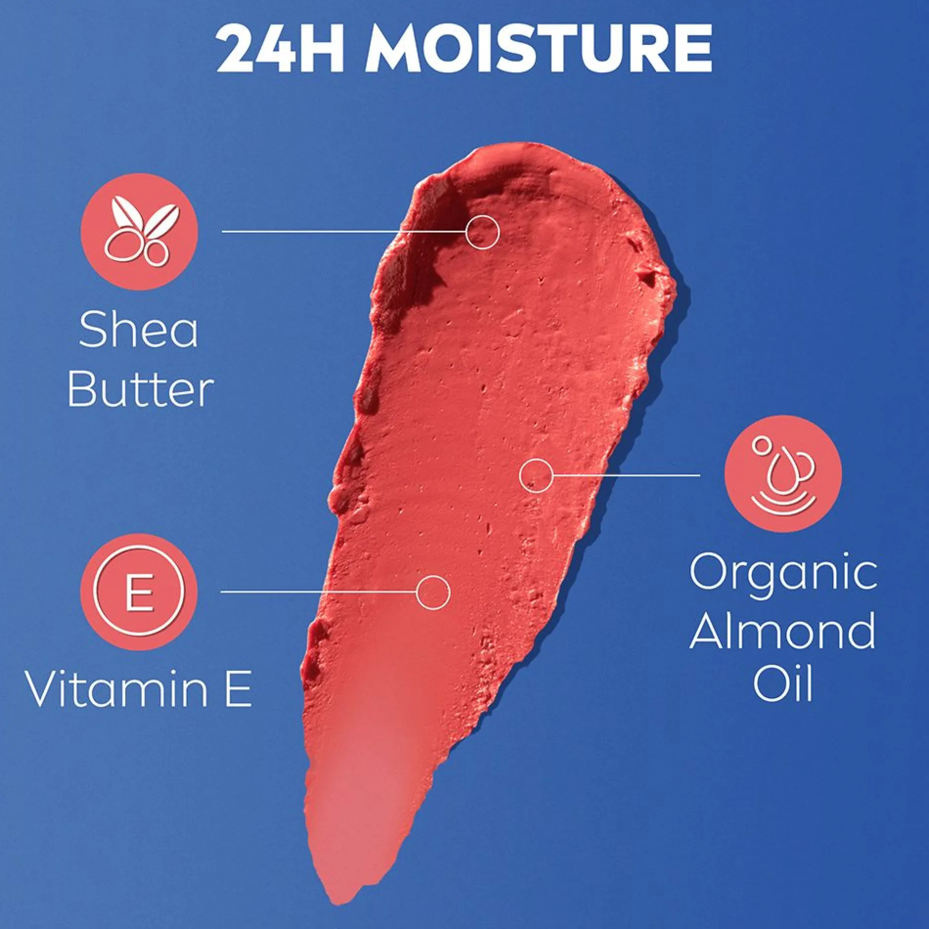 Labello Läppbalsam Caring Beauty Coral-Nude 4,8 g