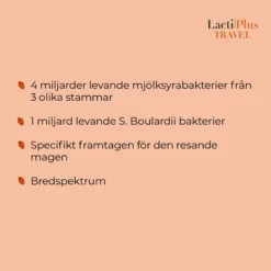 LactiPlus Travel 30 kapslar