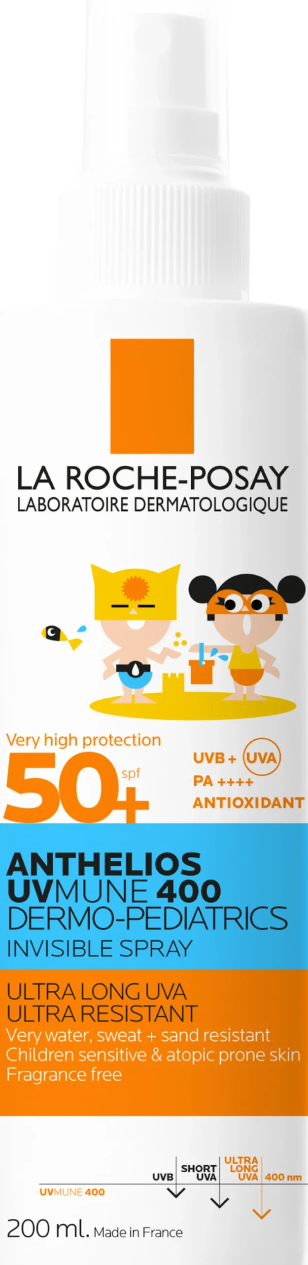 La Roche-Posay Anthelios UVMune 400 Kids Invisible Spray SPF50+ 200ml