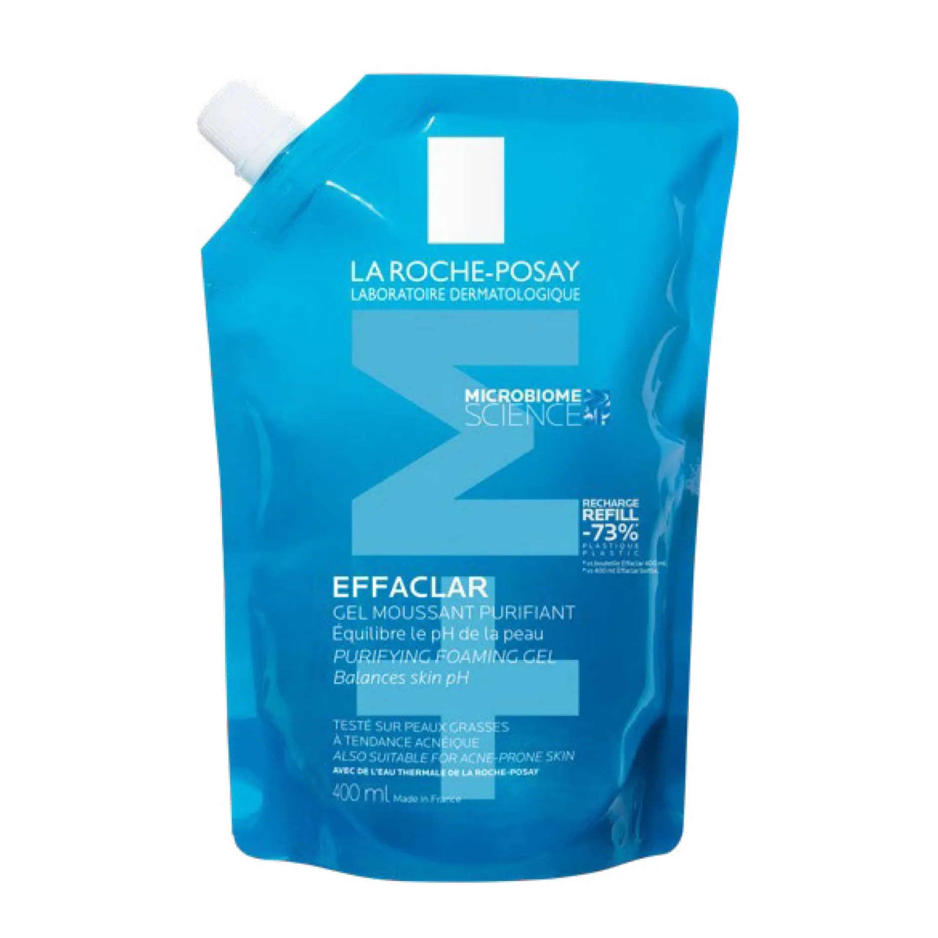 La Roche-Posay Effaclar +M Foam gel Refill 400 ml