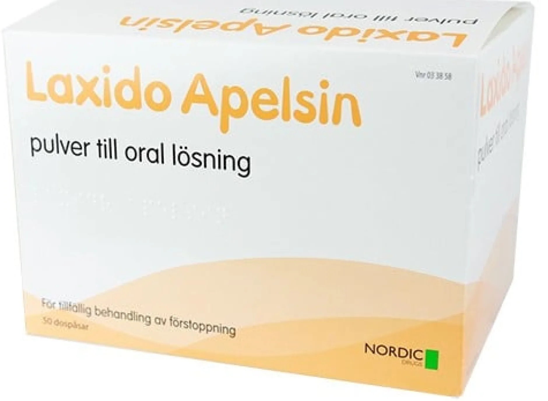 Laxido Apelsin pulver till oral lösning, dospåsar 50 st