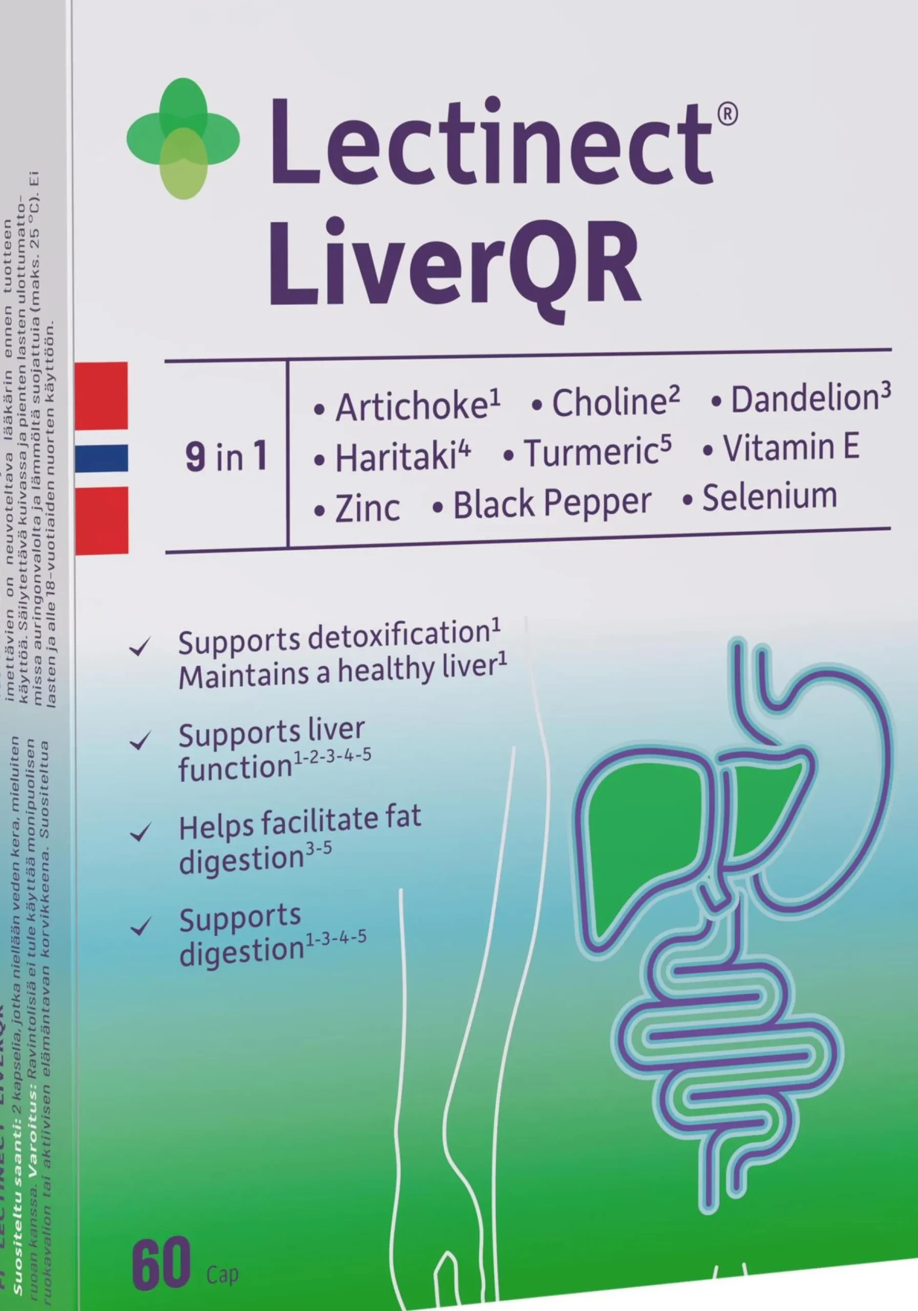 Lectinect LiverQR 60 kapslar