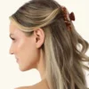 LENOITES Eco-Friendly Claw Clip Medium Cocoa Brown
