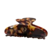 LENOITES Eco-Friendly Claw Clip Medium Bronze Leopard