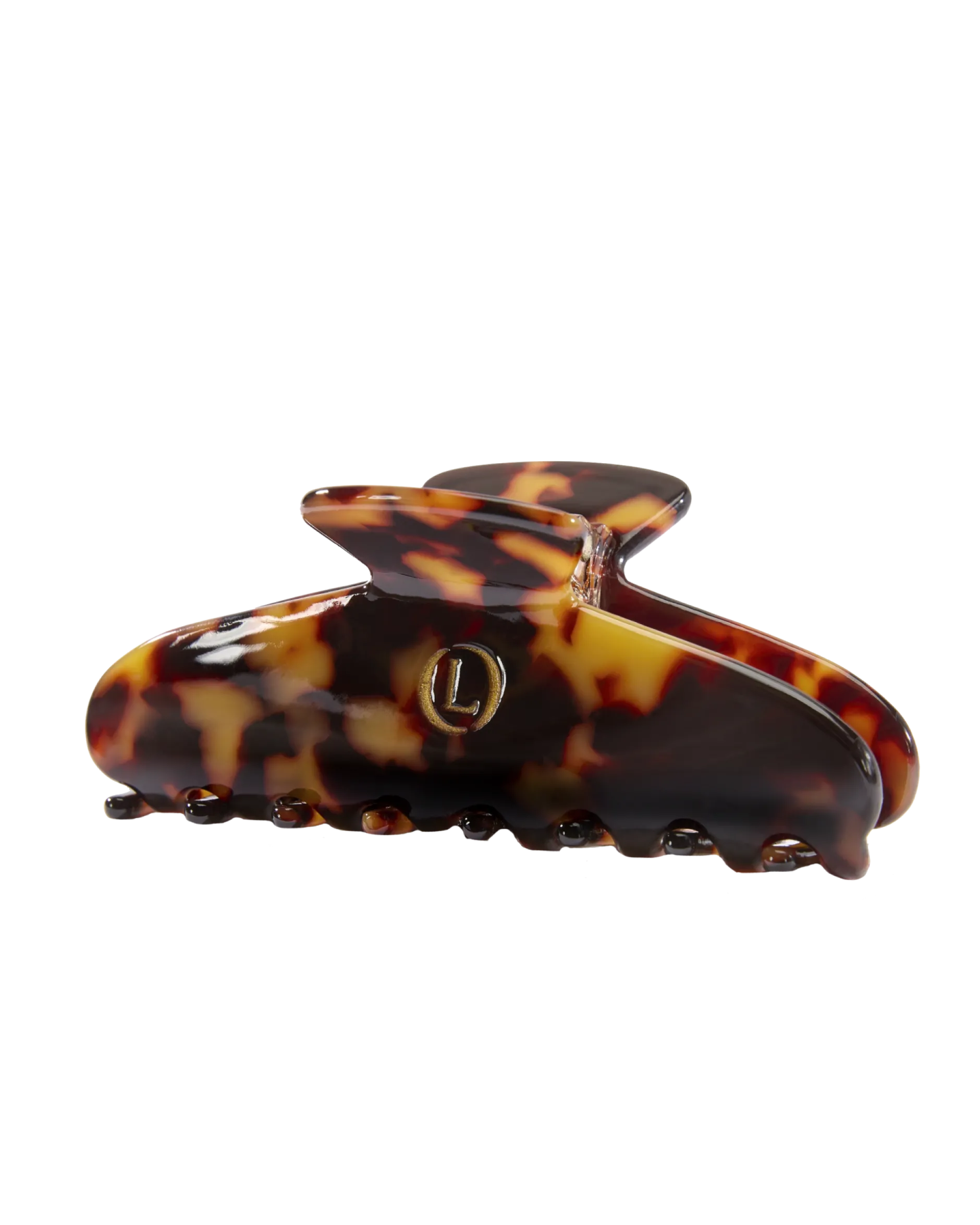 LENOITES Eco-Friendly Claw Clip Medium Bronze Leopard
