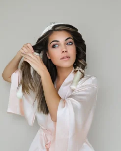 LENOITES Heatless Curls in Mulberry Silk 1 st