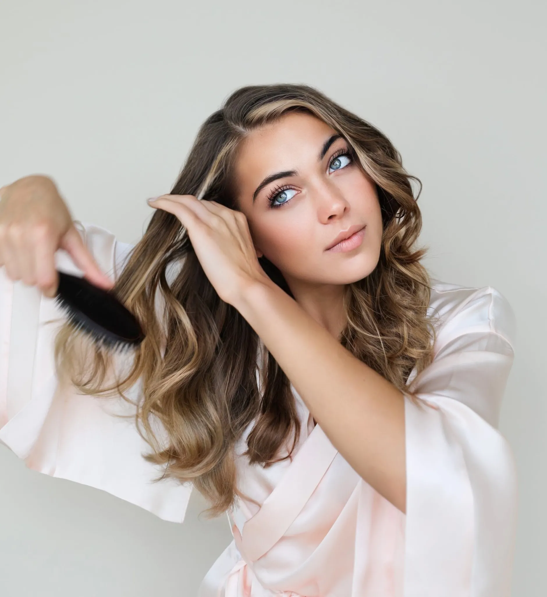 LENOITES Heatless Curls in Mulberry Silk 1 st
