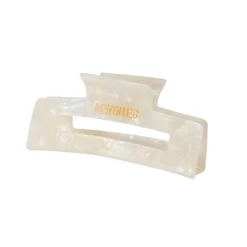 LENOITES Premium Eco-Friendly Hair Claw Pearly White 1 st