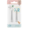 Les Babygators Borsthuvud Refill 0-18 Månader 2-pack