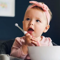 Les Babygators Eltandborste 0-5 år Pink