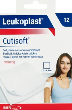 Leukoplast Cutisoft kompress 12 st