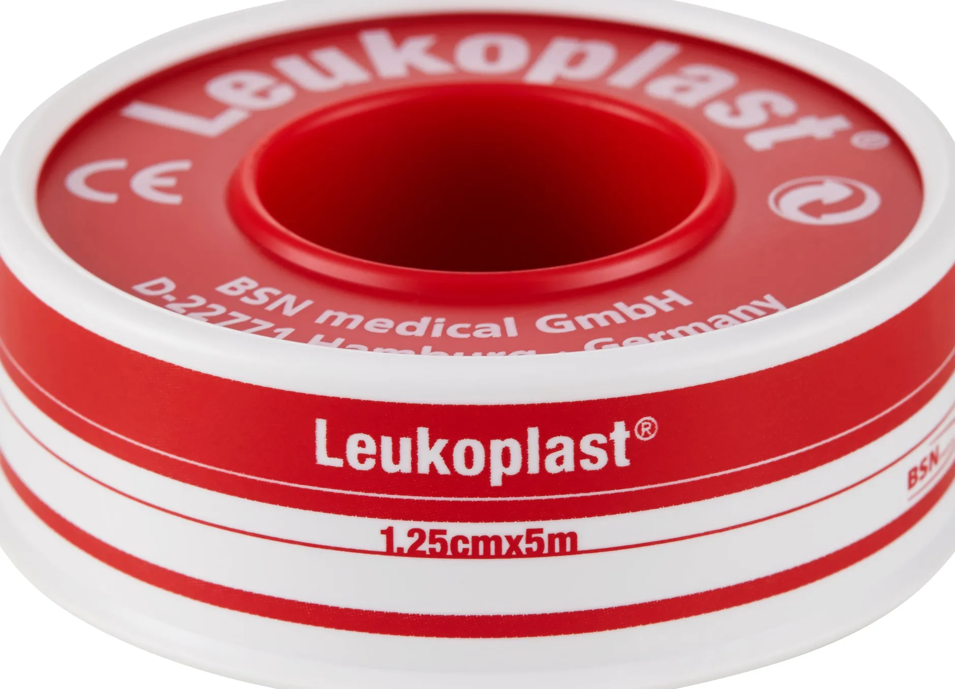 Leukoplast Textilhäfta 1,25 cm x 5 m