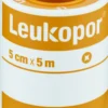 Leukopor Kirurgtejp 5 cm x 5 m
