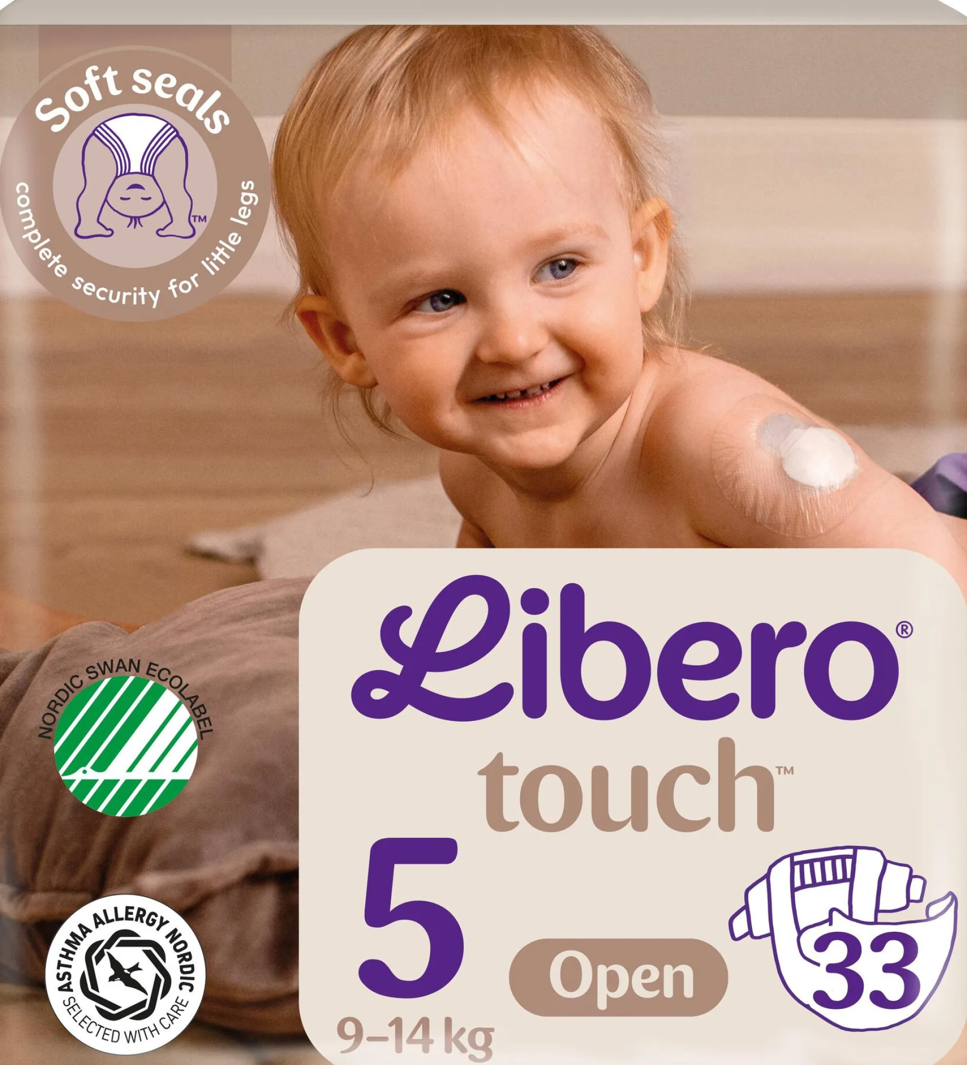 Libero Touch 5 Blöjor (9-14 kg) 33 st