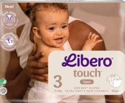 Libero Touch 3 Blöjor (5-8 kg) 40 st