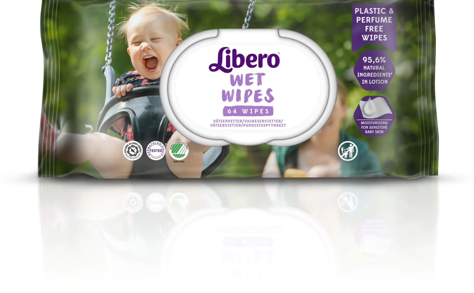 Libero Våtservetter 64 st