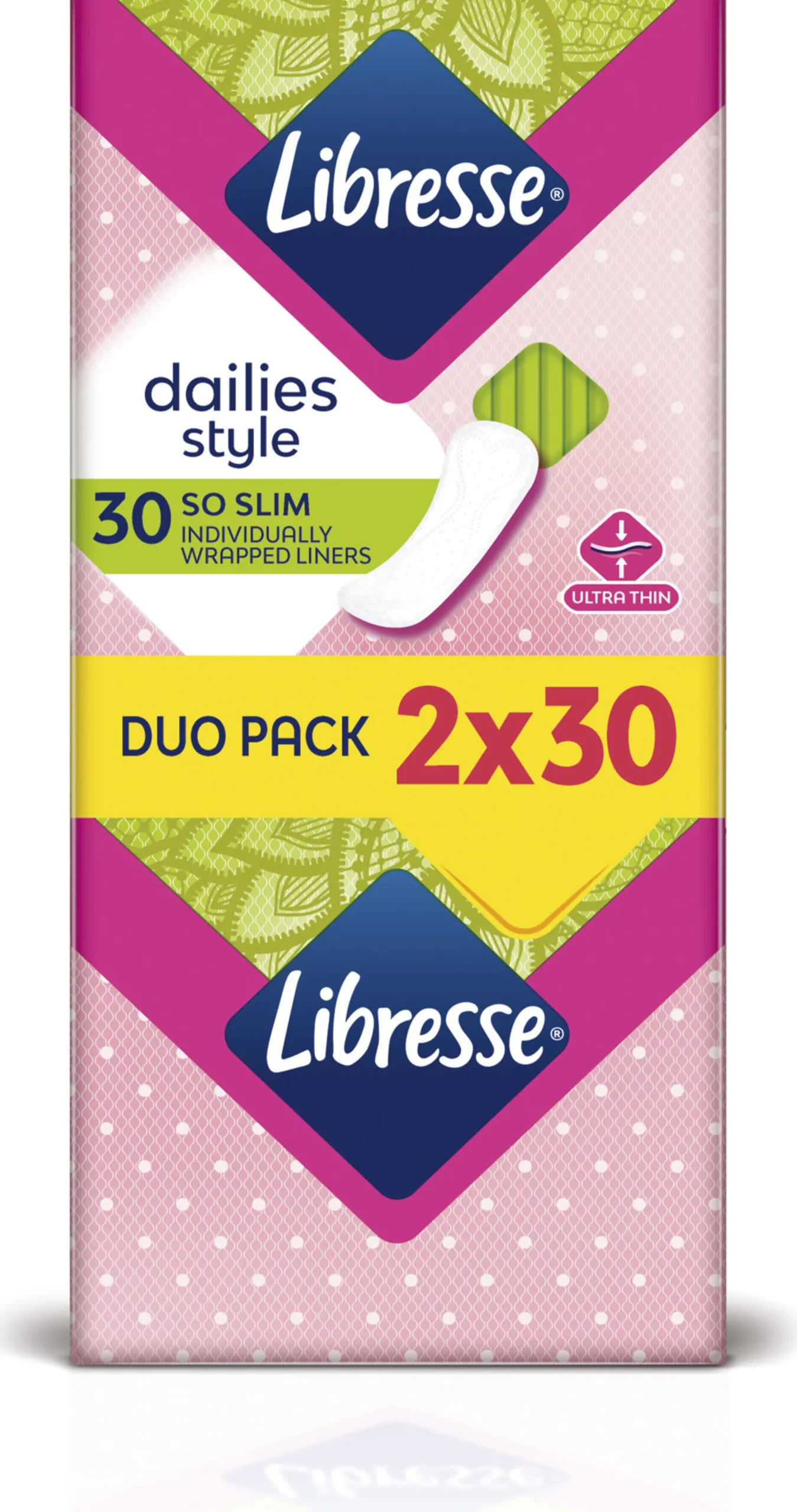 Libresse Dailies Style So Slim Duo Trosskydd 60 st